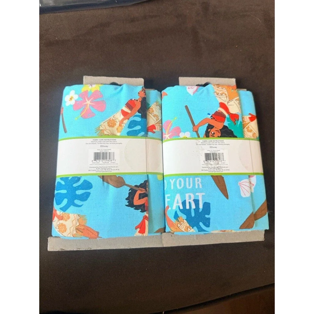 Disney Moana True To Your Heart 100% Cotton Fabric 1 Yard 36